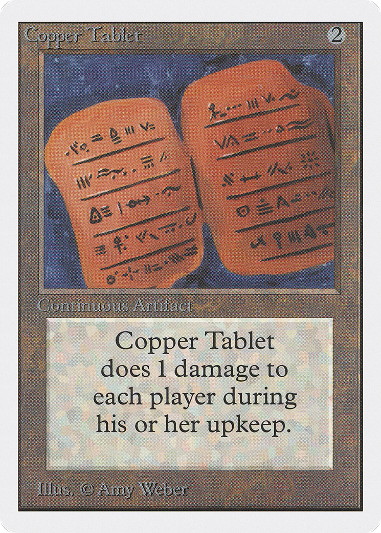 Copper Tablet [Unlimited Edition] - Trinity Hobby