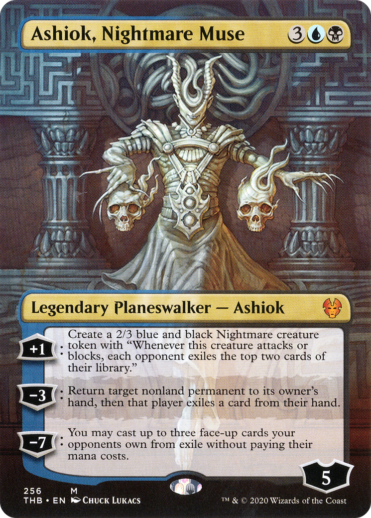 Ashiok, Nightmare Muse (Borderless) [Theros Beyond Death] - Trinity Hobby