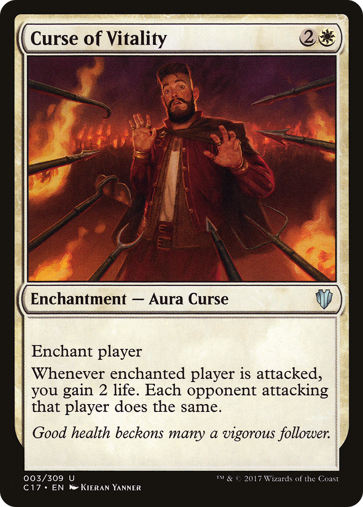 Curse of Vitality [Commander 2017] - Trinity Hobby