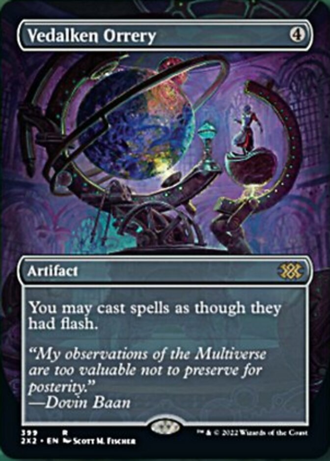 Vedalken Orrery (Borderless Alternate Art) [Double Masters 2022] - Trinity Hobby