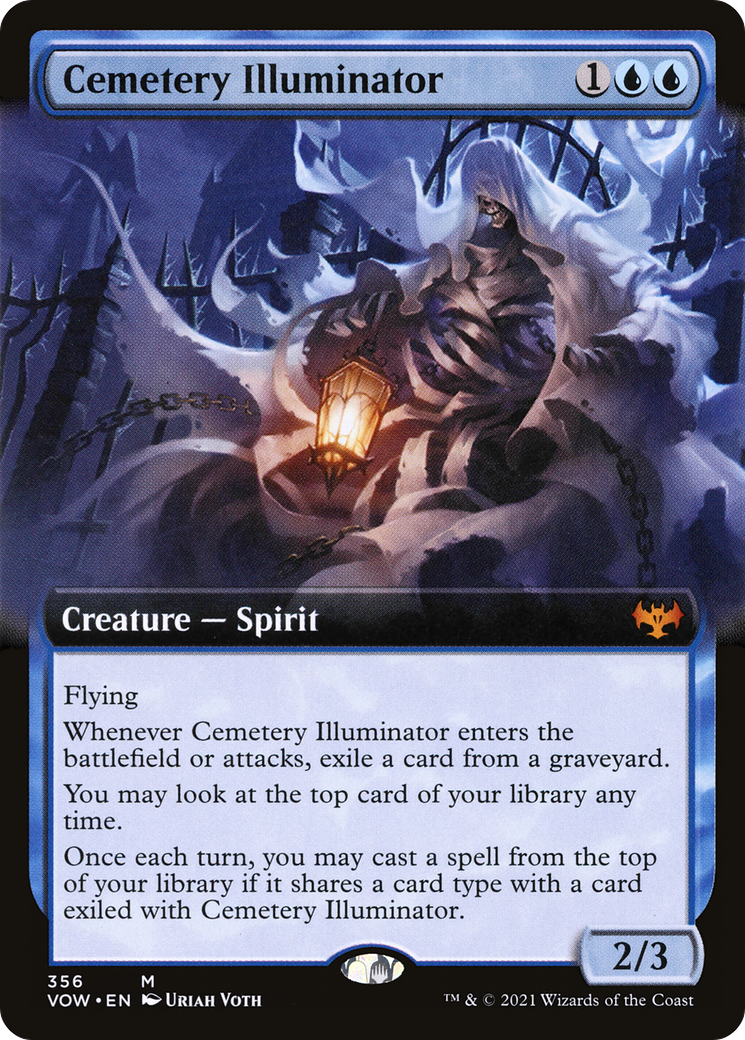 Cemetery Illuminator (Extended Art) [Innistrad: Crimson Vow] - Trinity Hobby