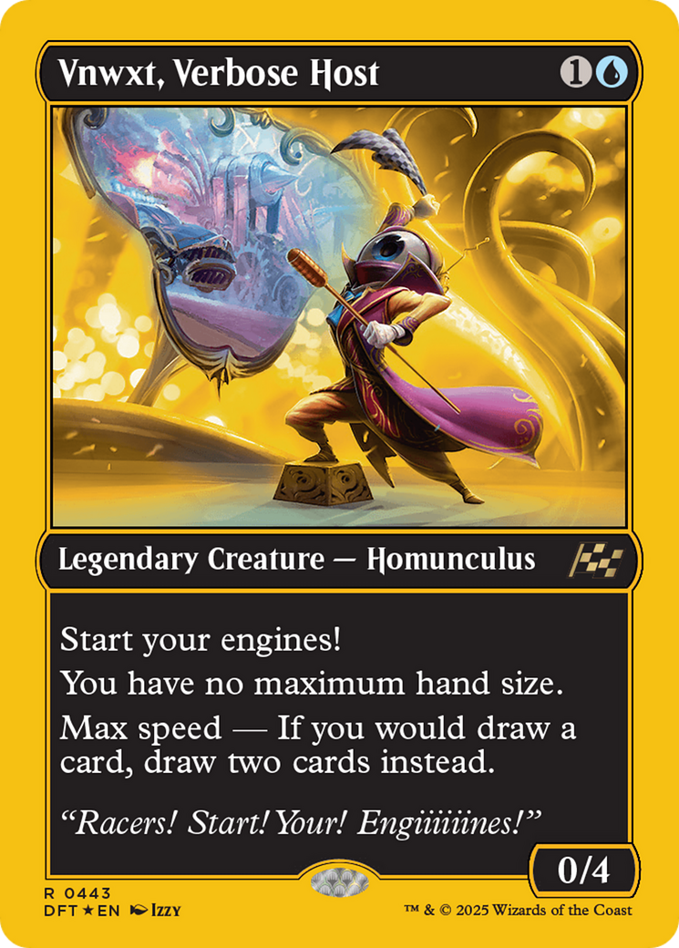 Vnwxt, Verbose Host (First-Place Foil) [Aetherdrift] - Trinity Hobby