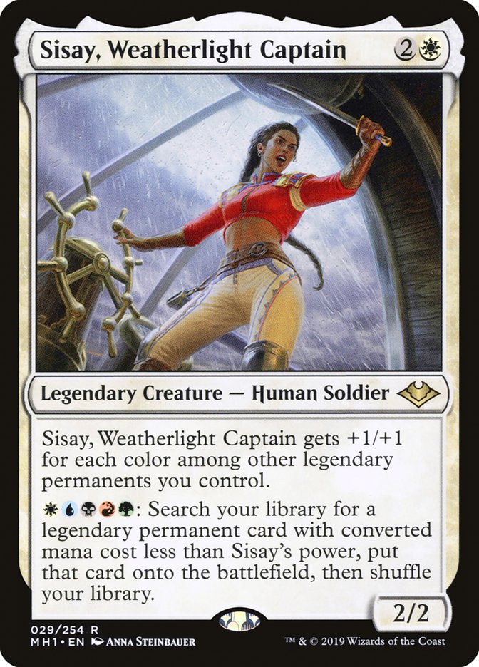 Sisay, Weatherlight Captain [Modern Horizons] - Trinity Hobby
