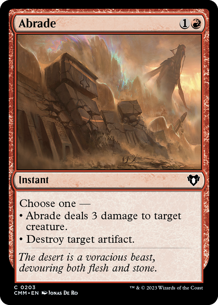 Abrade [Commander Masters] - Trinity Hobby
