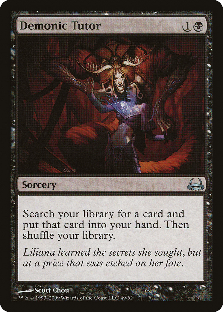 Demonic Tutor [Duel Decks: Divine vs. Demonic] - Trinity Hobby