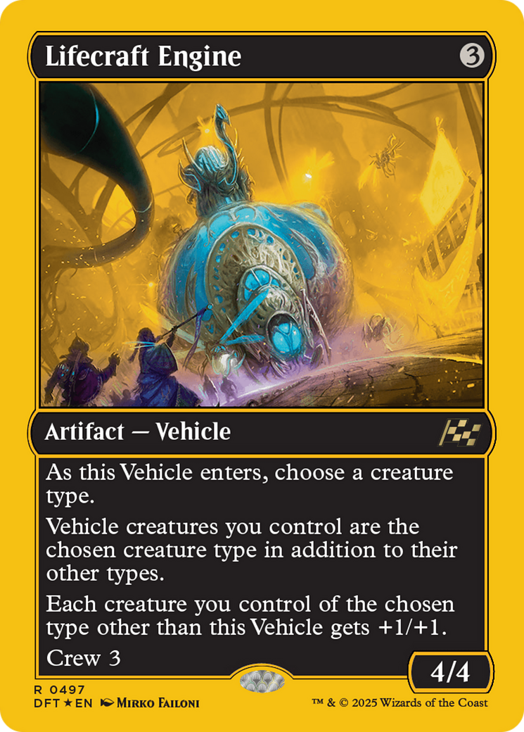 Lifecraft Engine (First-Place Foil) [Aetherdrift] - Trinity Hobby
