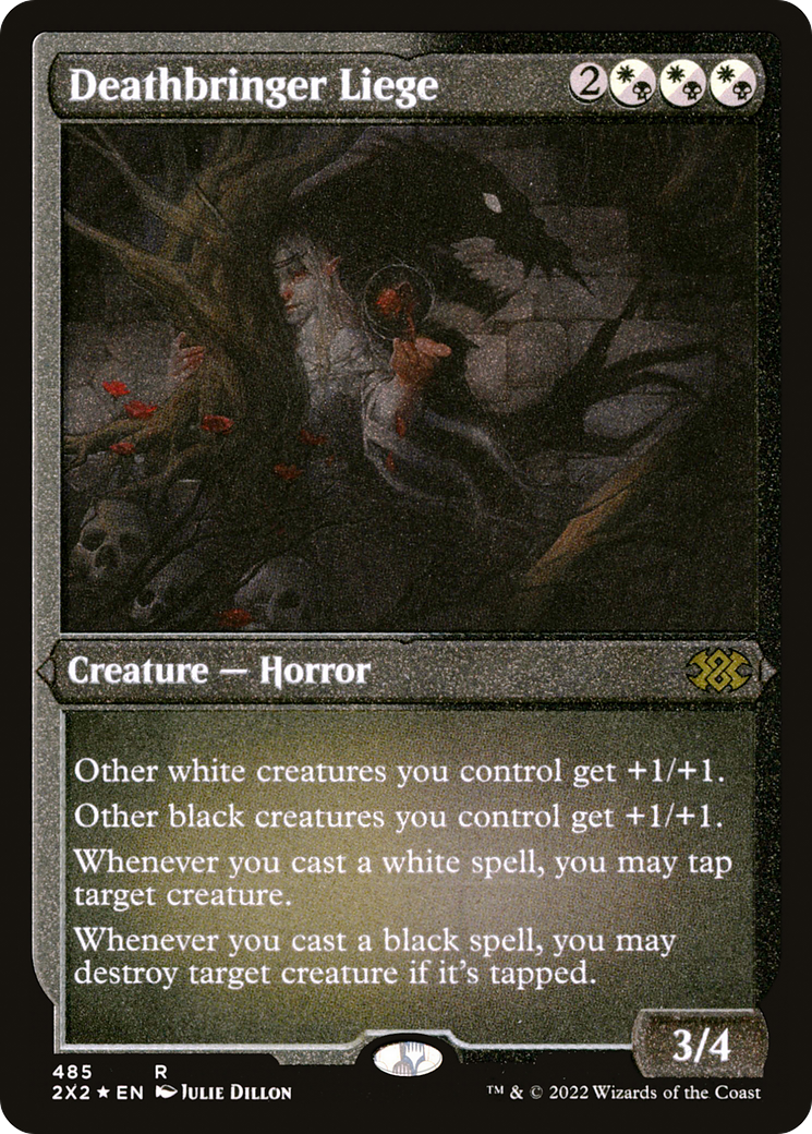 Deathbringer Liege  [Foil]  (2X2-485) - [Double Masters 2022] - Trinity Hobby