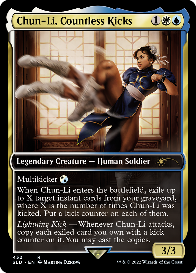 Chun-Li, Countless Kicks [Secret Lair Drop Series] - Trinity Hobby