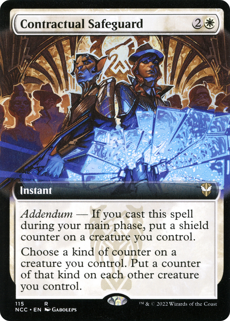 Contractual Safeguard (Extended Art) [Streets of New Capenna Commander] - Trinity Hobby