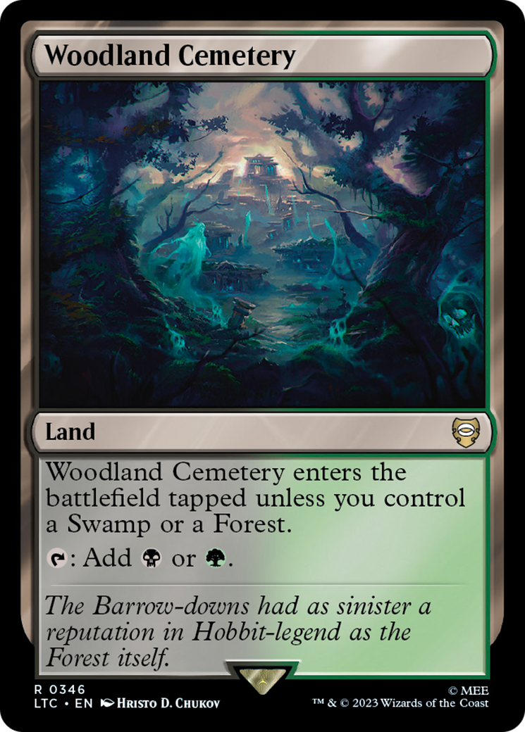 Woodland Cemetery [The Lord of the Rings: Tales of Middle-Earth Commander] - Trinity Hobby