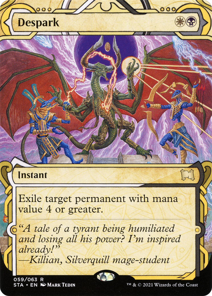 Despark [Etched Foil]  (STA-059) - [Strixhaven Mystical Archive]: (Showcase) (Borderless) - Trinity Hobby