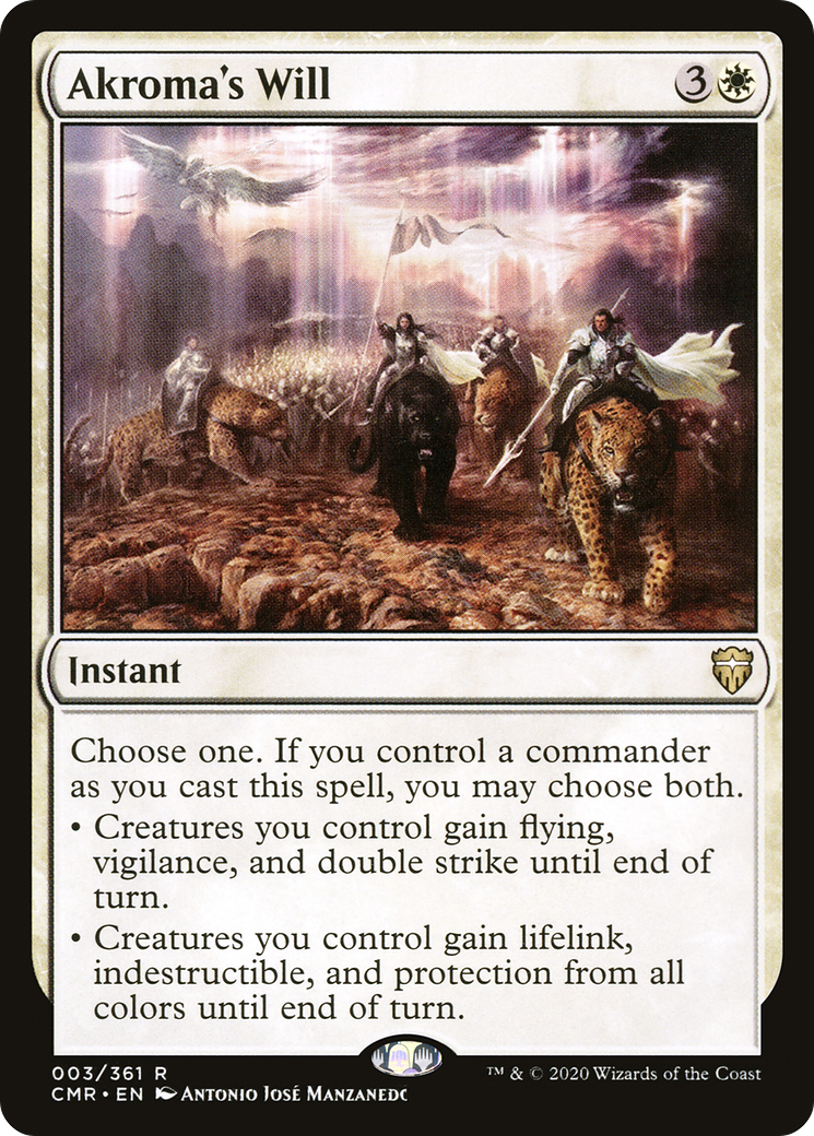 Akroma's Will [Commander Legends] - Trinity Hobby