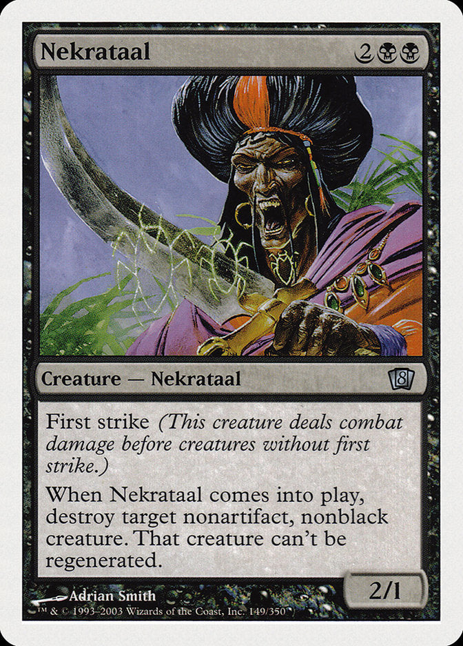 Nekrataal (8th Edition) [Oversize Cards] - Trinity Hobby