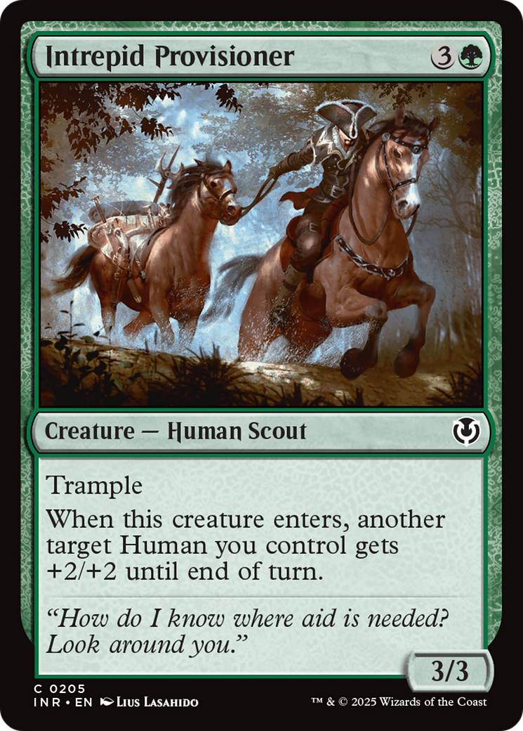 Intrepid Provisioner [Innistrad Remastered] - Trinity Hobby