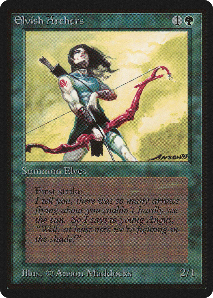 Archers elfiques [édition bêta] 