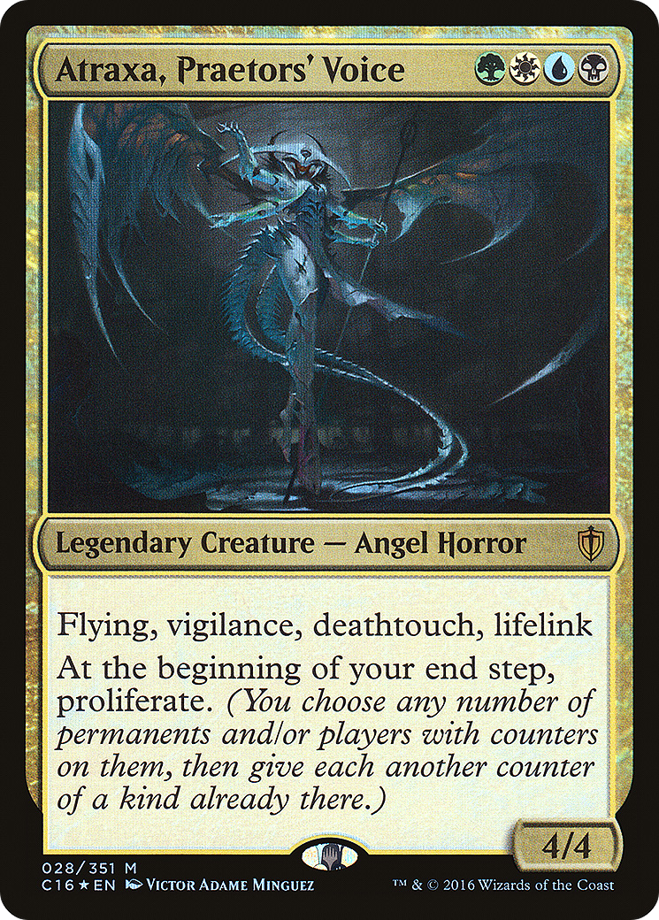 Atraxa, Praetors' Voice [Commander 2016] - Trinity Hobby
