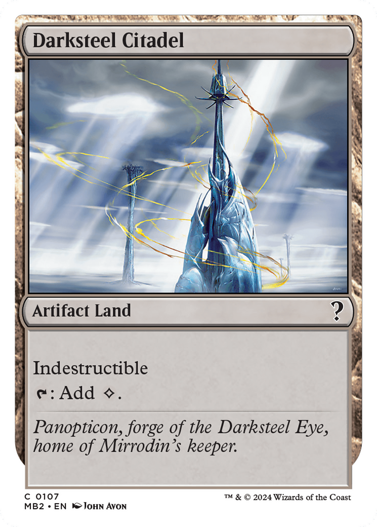 Darksteel Citadel (White Border) [Mystery Booster 2] - Trinity Hobby