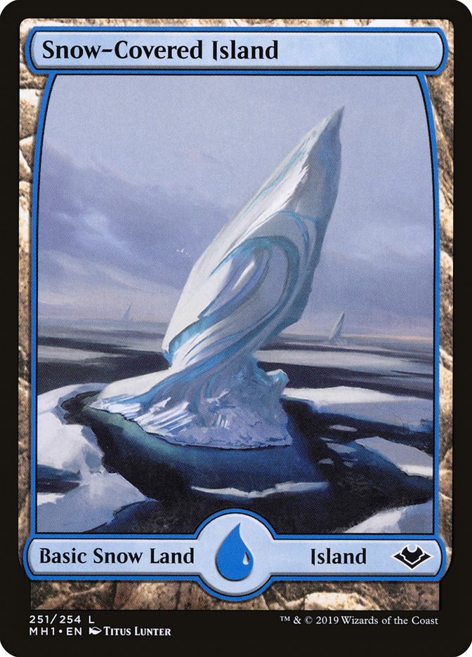 Snow-Covered Island [Modern Horizons] - Trinity Hobby