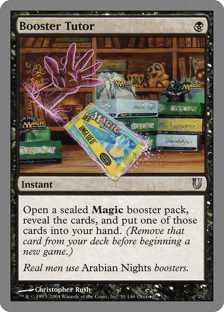 Booster Tutor [Unhinged] - Trinity Hobby