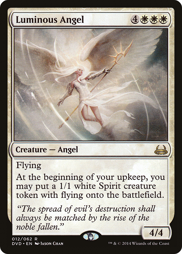Ange lumineux (Divin vs Démoniaque) [Duel Decks Anthology] 