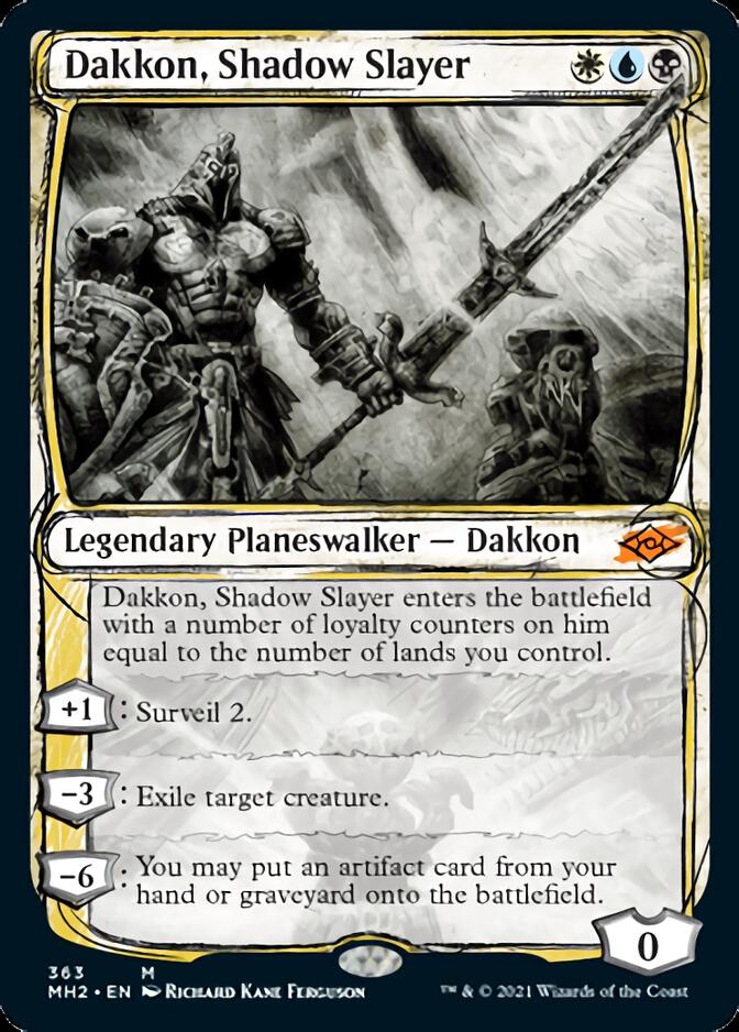 Dakkon, Shadow Slayer (Sketch) [Modern Horizons 2] - Trinity Hobby