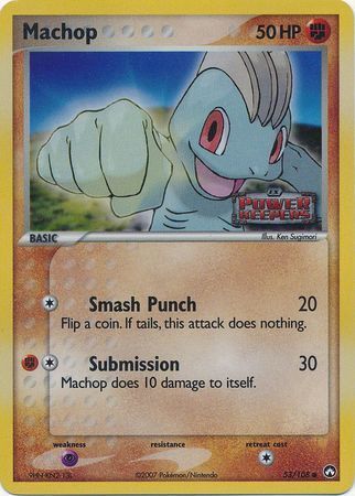 Machop (53/108) (Stamped) [EX: Power Keepers] - Trinity Hobby