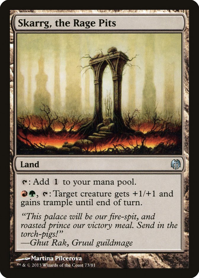 Skarrg, the Rage Pits [Duel Decks: Heroes vs. Monsters] - Trinity Hobby