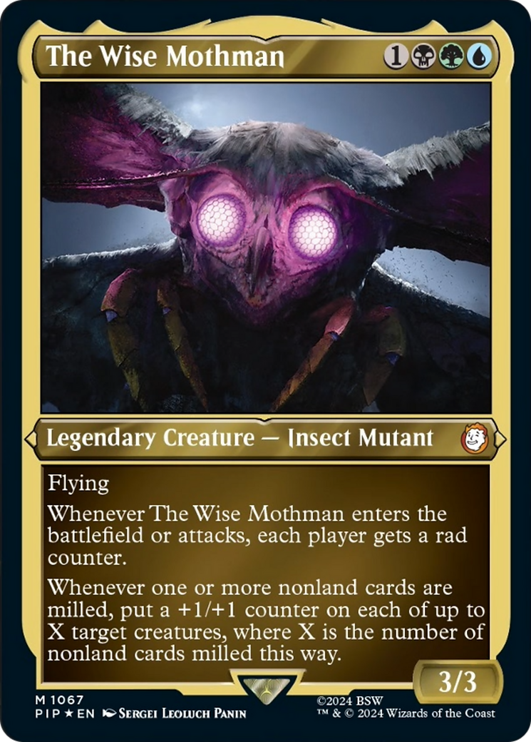 The Wise Mothman (Display Commander) [Fallout] - Trinity Hobby