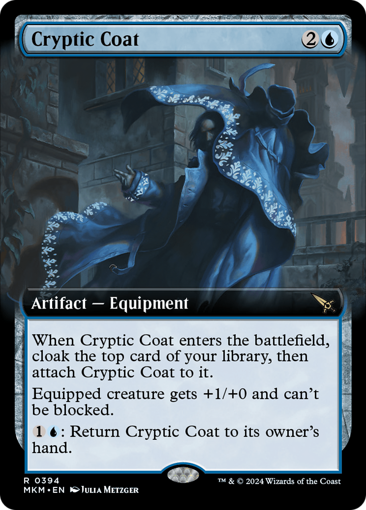 Cryptic Coat (Extended Art) [Murders at Karlov Manor] - Trinity Hobby