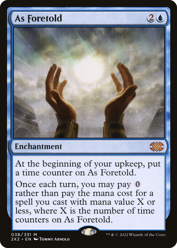 As Foretold [Double Masters 2022] - Trinity Hobby