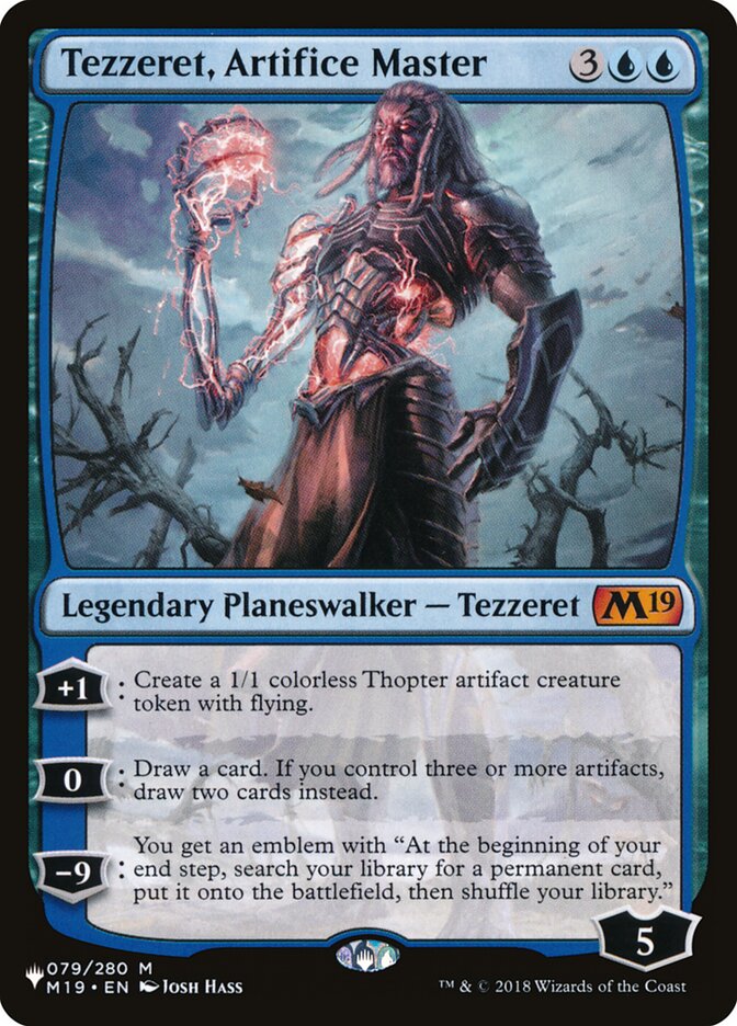Tezzeret, Artifice Master [The List] - Trinity Hobby