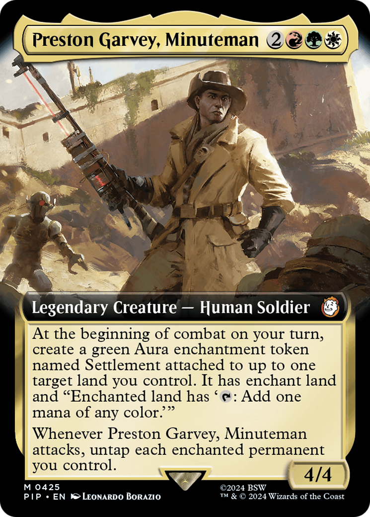 Preston Garvey, Minuteman (Extended Art) [Fallout] - Trinity Hobby