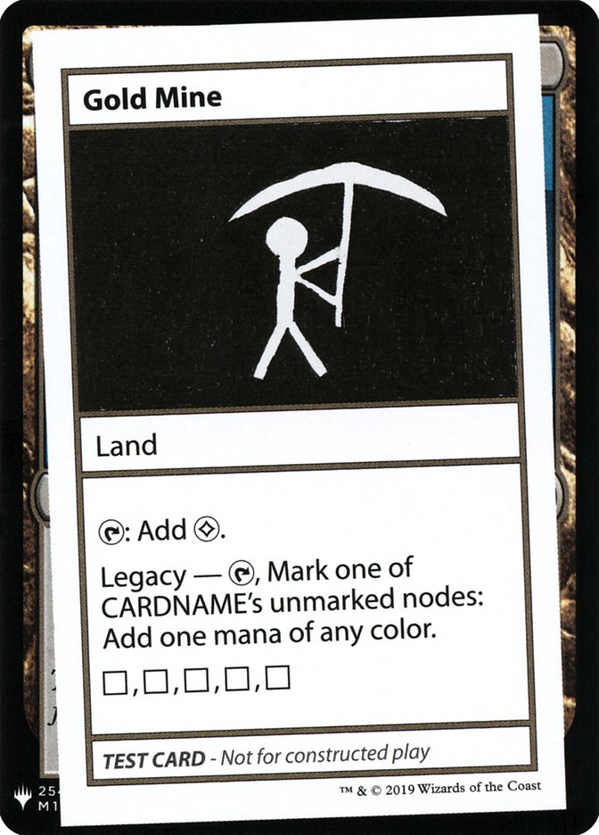 Gold Mine [Mystery Booster Playtest Cards] - Trinity Hobby