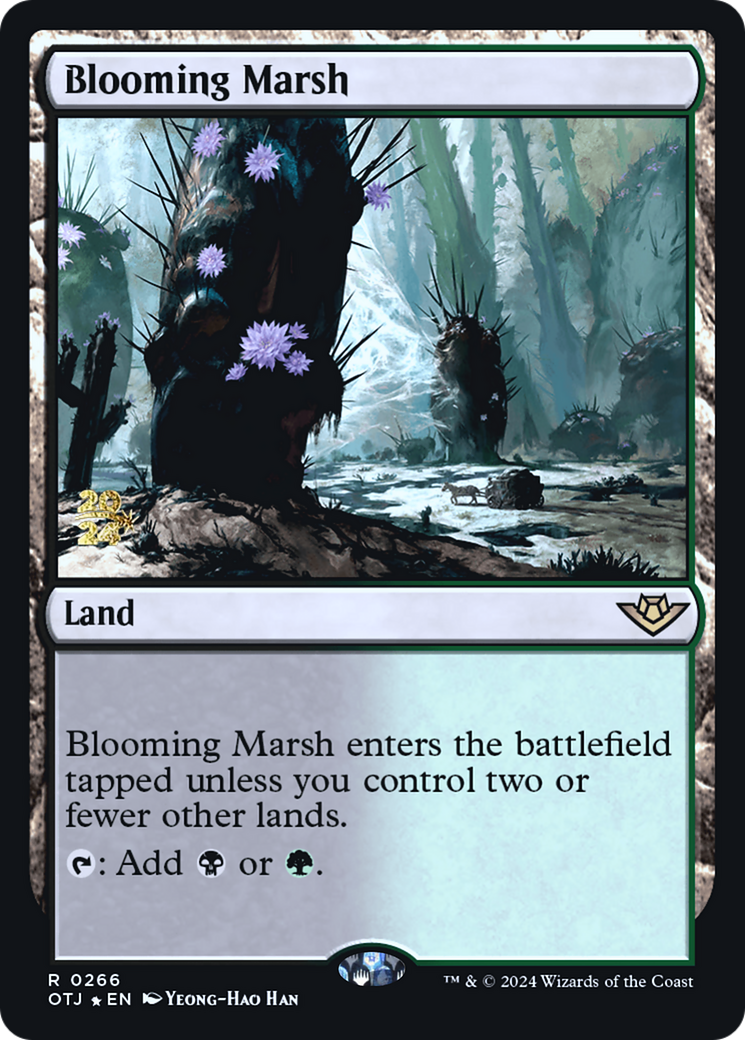 Blooming Marsh (OTJ) [Outlaws of Thunder Junction Prerelease Promos] - Trinity Hobby