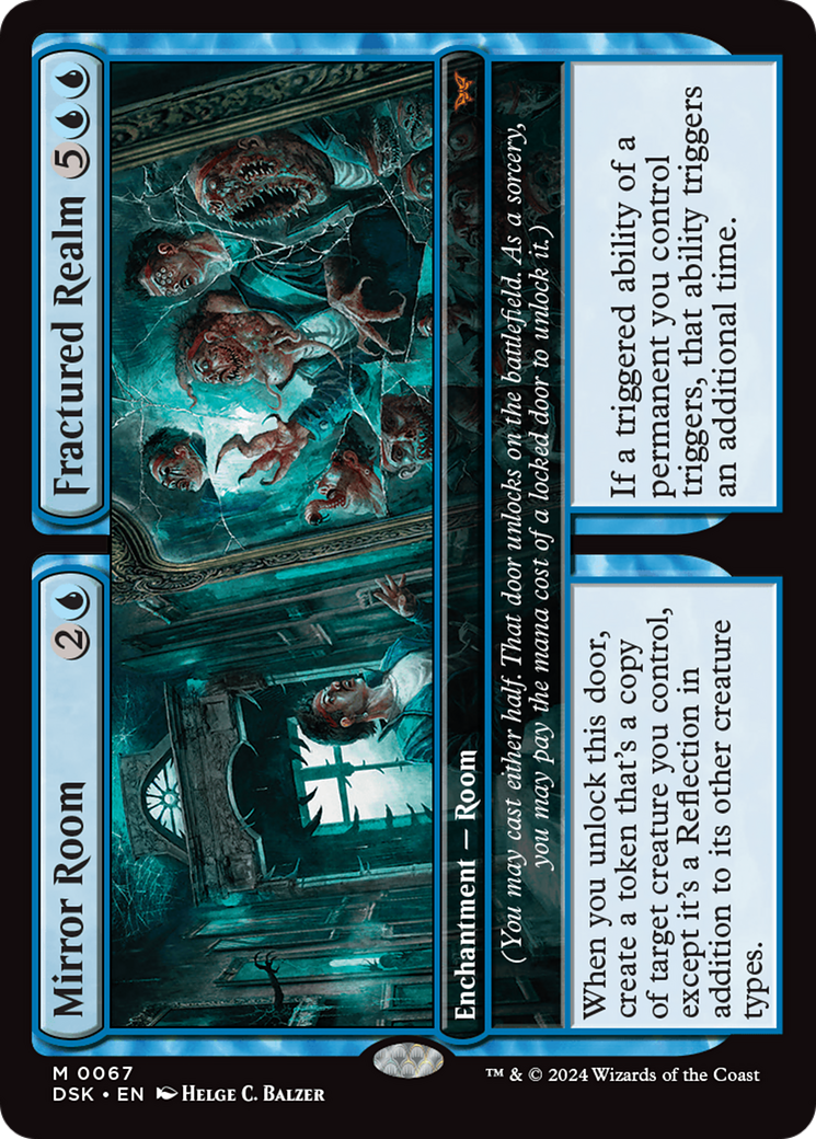 Mirror Room // Fractured Realm [Duskmourn: House of Horror] - Trinity Hobby