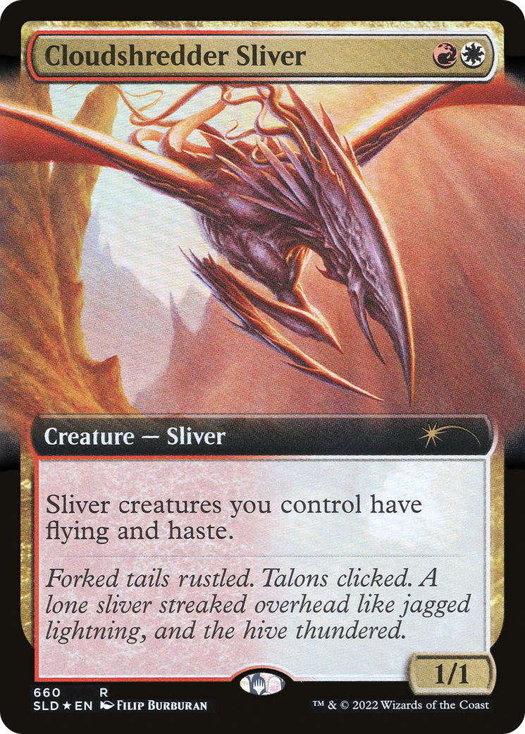 Cloudshredder Sliver (Extended Art) [Secret Lair Drop Promos] - Trinity Hobby