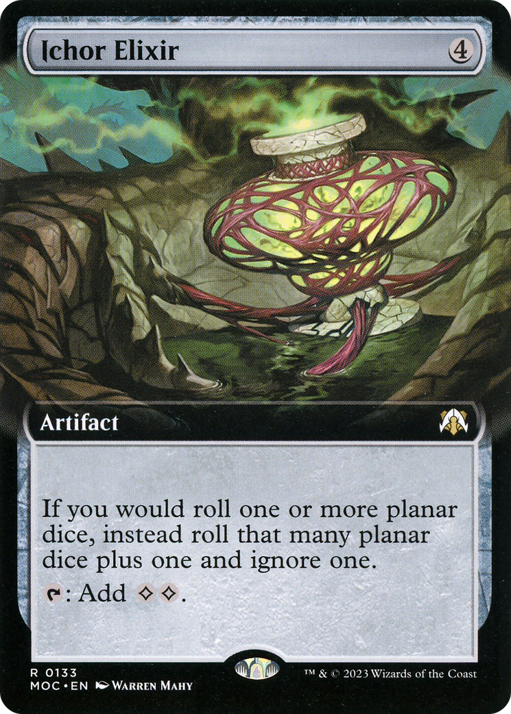 Ichor Elixir (MOC-133) - [March of the Machine Commander]: (Extended Art) Foil - Trinity Hobby