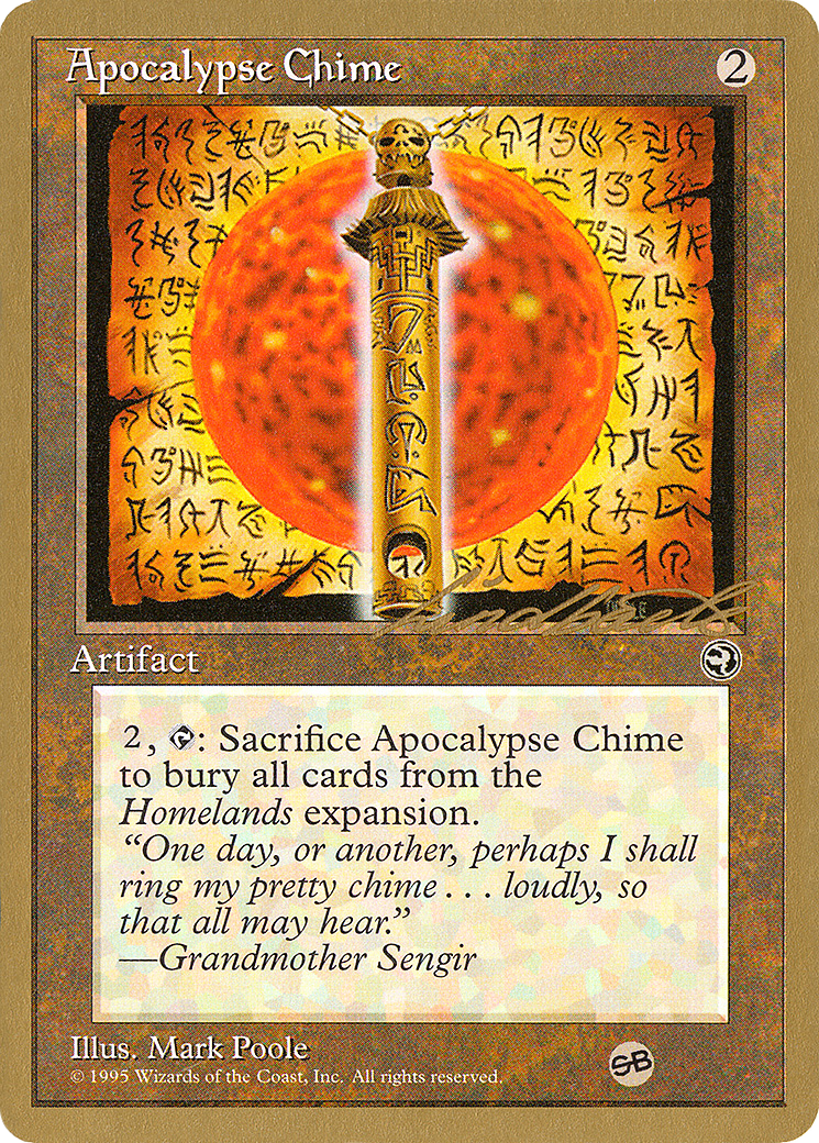 Apocalypse Chime (Leon Lindback) (SB) [Pro Tour Collector Set] - Trinity Hobby
