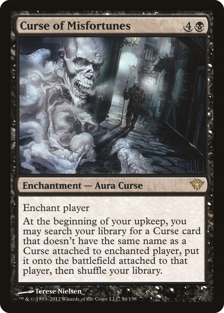 Curse of Misfortunes [Dark Ascension] - Trinity Hobby