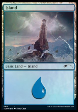 Island (Wizards) (549) [Secret Lair Drop Promos] - Trinity Hobby