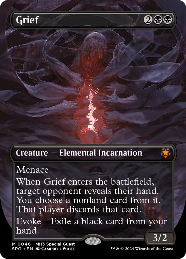 Grief (Borderless) [Modern Horizons 3 Special Guests] - Trinity Hobby