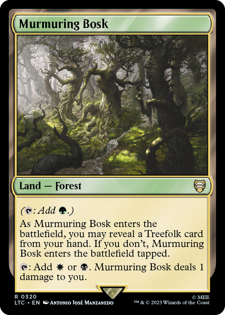Murmuring Bosk [The Lord of the Rings: Tales of Middle-Earth Commander] - Trinity Hobby