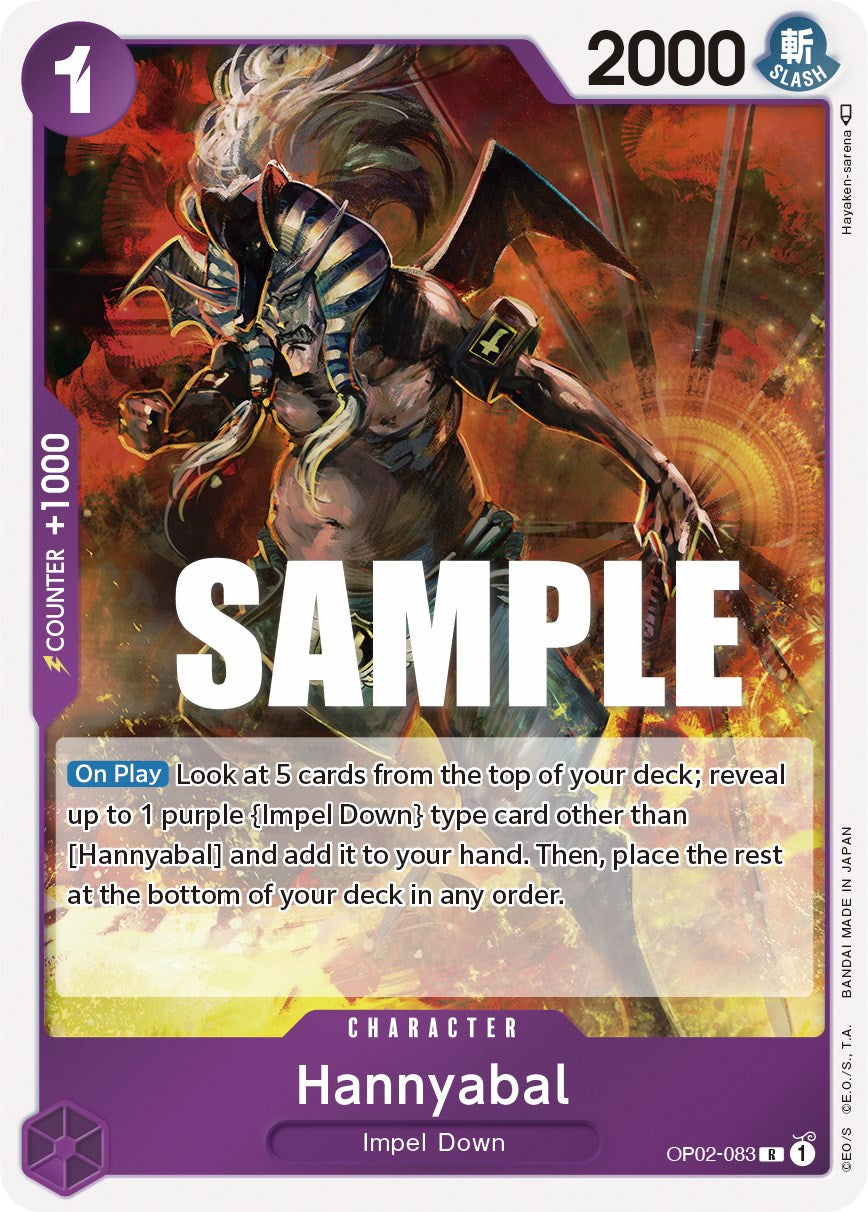 Hannyabal (OP02-083) - [Paramount War] Foil - Trinity Hobby