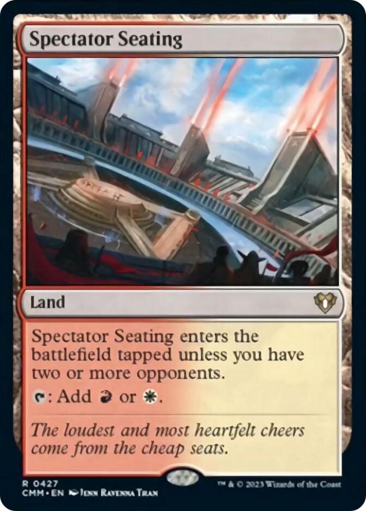 Spectator Seating [Commander Masters] - Trinity Hobby