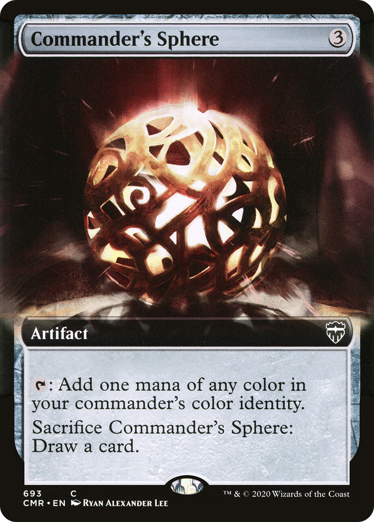 Commander's Sphere (Extended Art) [Commander Legends] - Trinity Hobby
