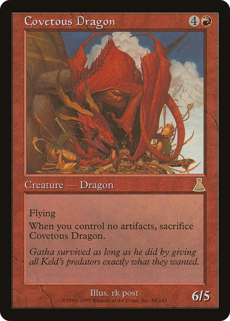 Covetous Dragon [Urza's Destiny] - Trinity Hobby