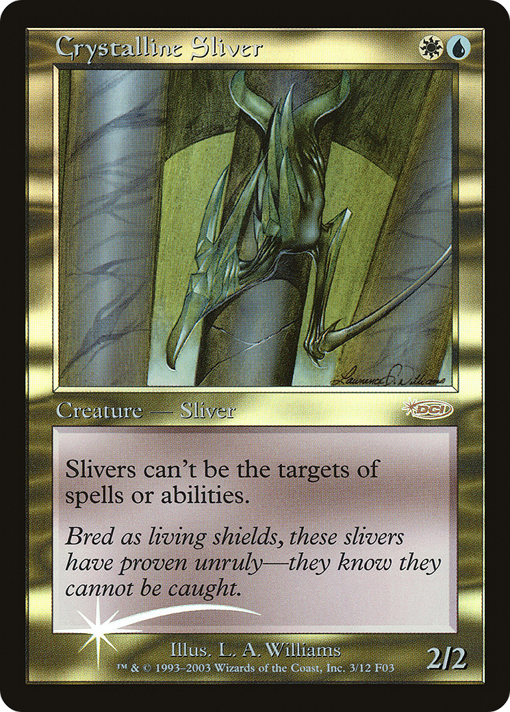 Crystalline Sliver [Friday Night Magic 2003] - Trinity Hobby