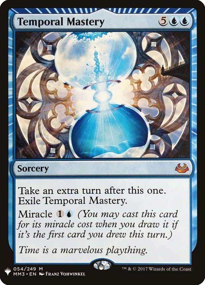 Temporal Mastery [Mystery Booster] - Trinity Hobby