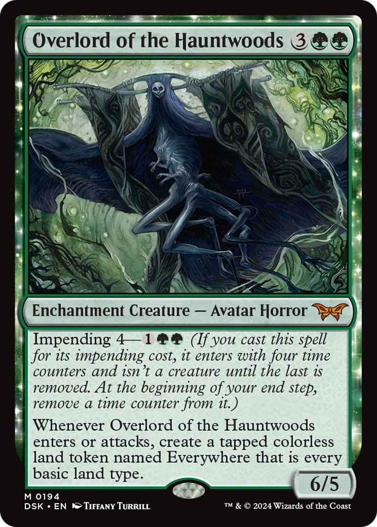 Overlord of the Hauntwoods [Duskmourn: House of Horror] - Trinity Hobby