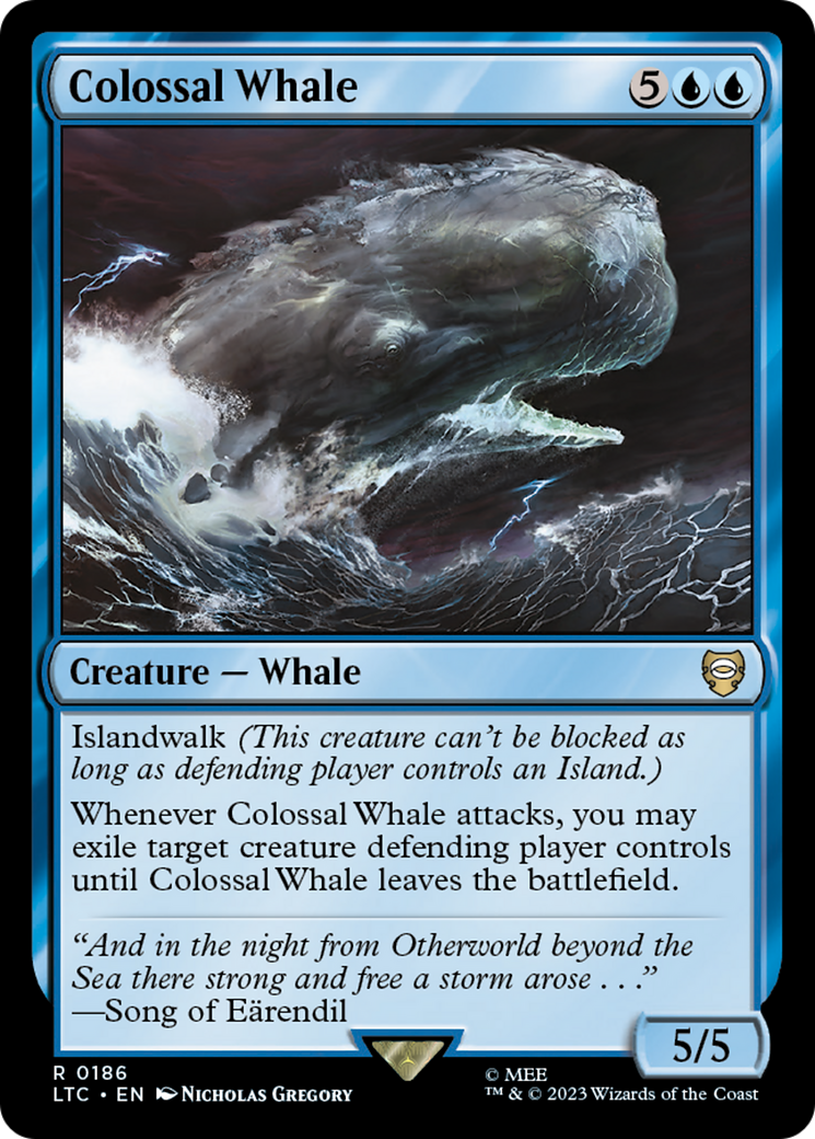 Colossal Whale [The Lord of the Rings: Tales of Middle-Earth Commander] - Trinity Hobby